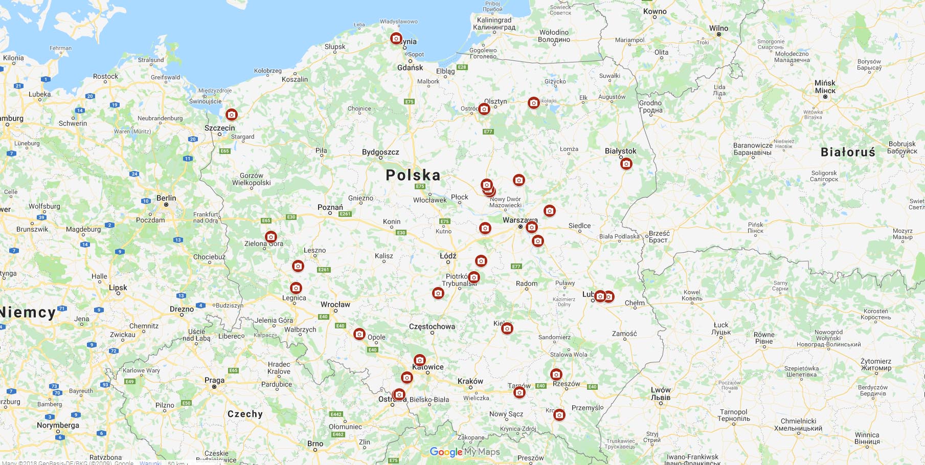 Odcinkowy pomiar prędkości w Polsce.