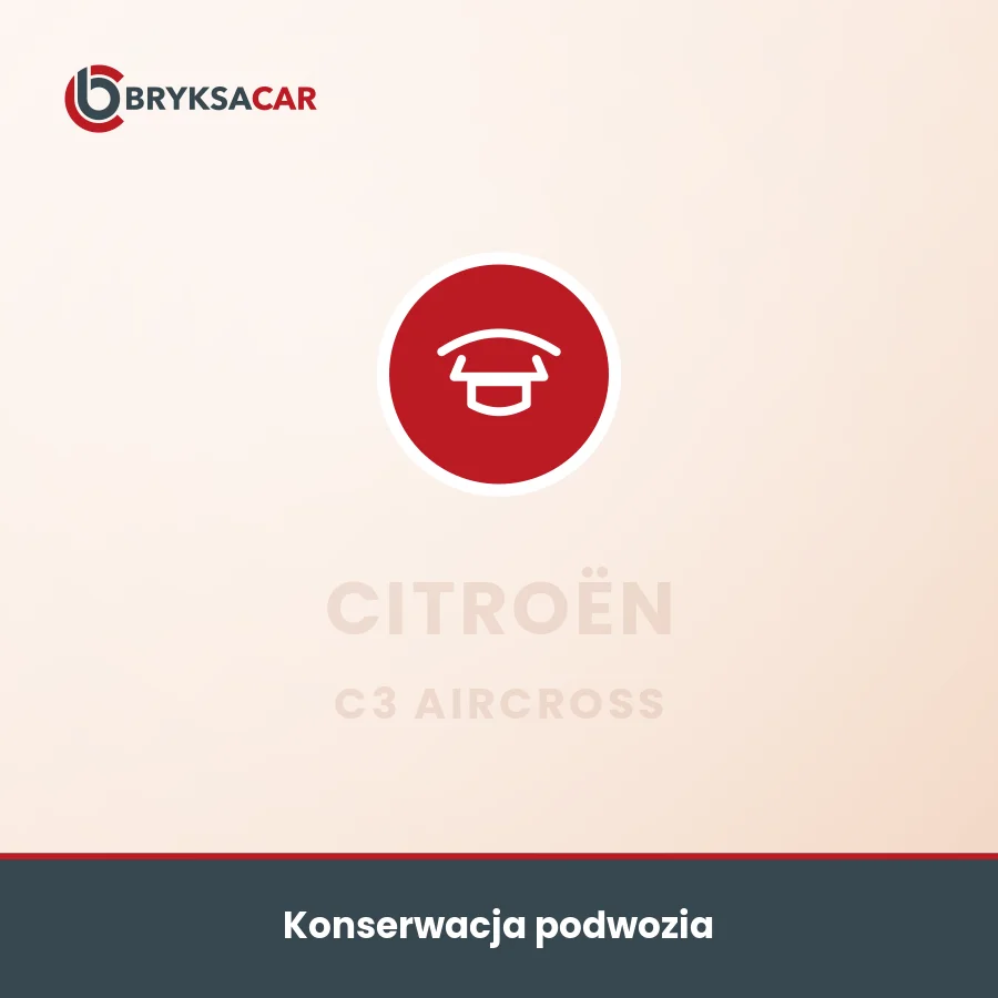 Konserwacja podwozia Citroën C3 Aircross – serwis samochodowy