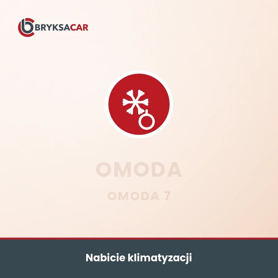 Nabicie klimatyzacji Omoda 7 – serwis samochodowy