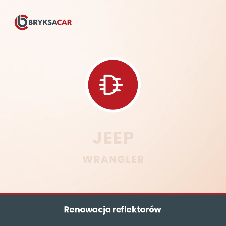 Renowacja reflektorów Jeep Wrangler – serwis samochodowy