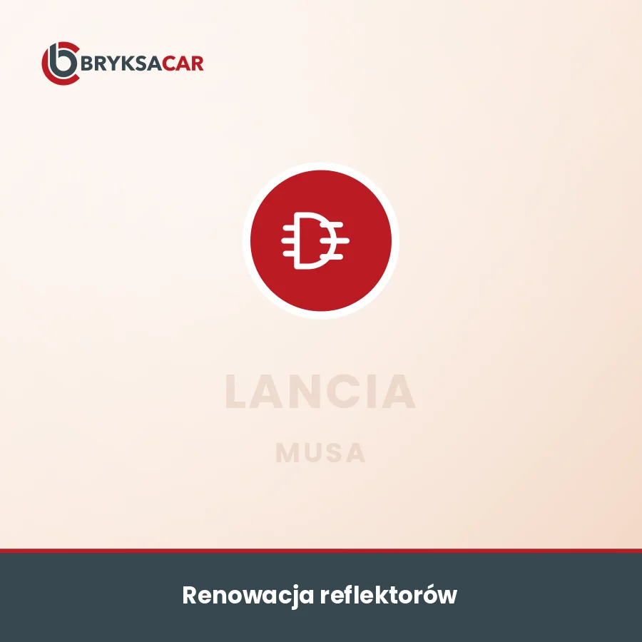Renowacja reflektorów Lancia Musa – serwis samochodowy