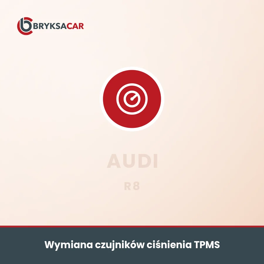 Wymiana czujników ciśnienia TPMS Audi R8 – serwis samochodowy