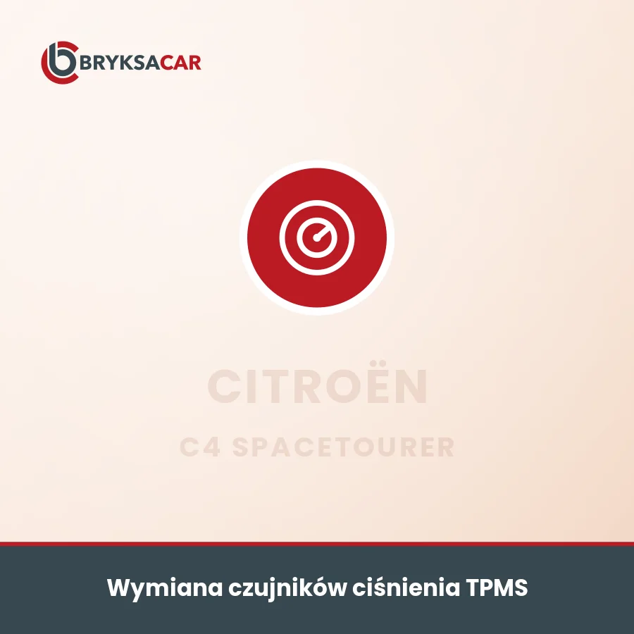 Wymiana czujników ciśnienia TPMS Citroën C4 SpaceTourer – serwis samochodowy