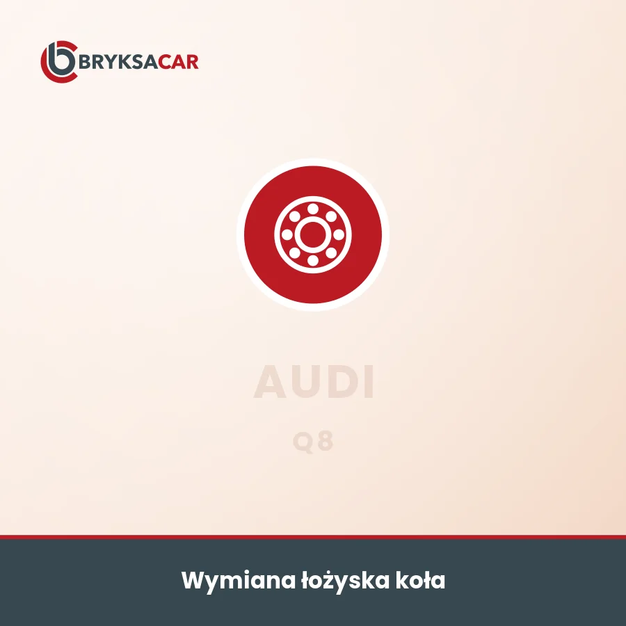 Wymiana łożyska koła Audi Q8 – serwis samochodowy