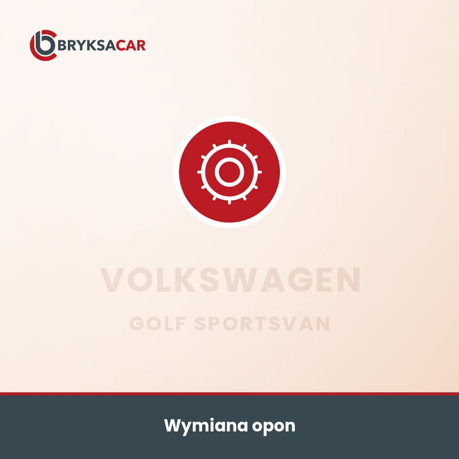 Wymiana opon Volkswagen Golf Sportsvan – serwis samochodowy