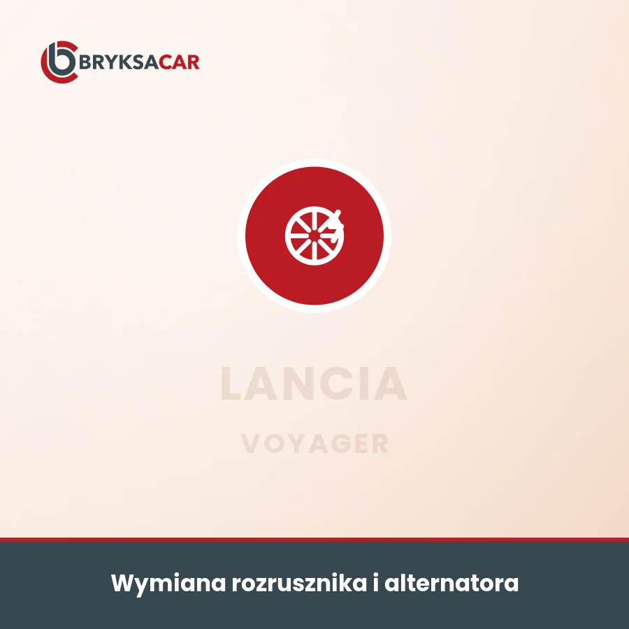 Wymiana rozrusznika i alternatora Lancia Voyager – serwis samochodowy