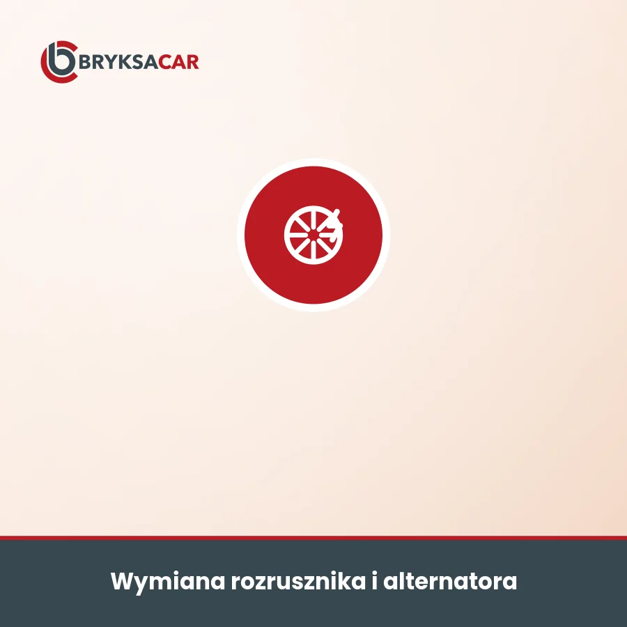 Wymiana rozrusznika i alternatora