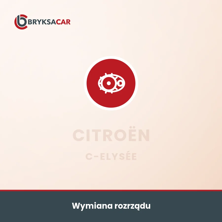 Wymiana rozrządu Citroën C-Elysée – serwis samochodowy