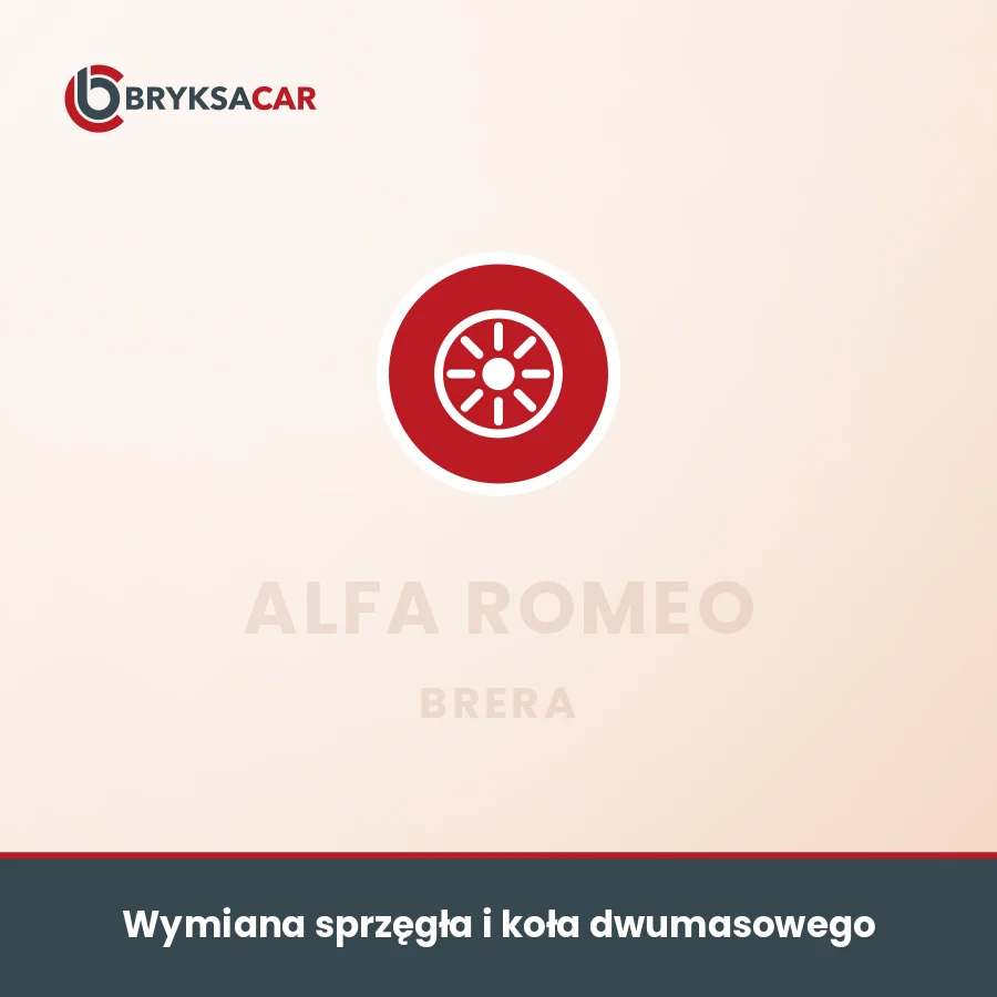 Wymiana sprzęgła i koła dwumasowego Alfa Romeo Brera – serwis samochodowy