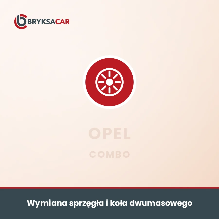 Wymiana sprzęgła i koła dwumasowego Opel Combo – serwis samochodowy